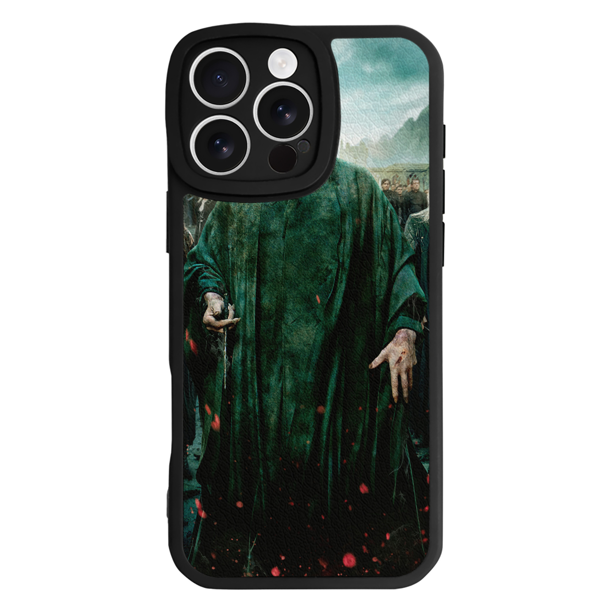 （画像用） Harry Potter ハリー・ポッターシリーズ 【iPhone 16シリーズ対応】シリコンスマホケース（レザー調） 材質：シリコン